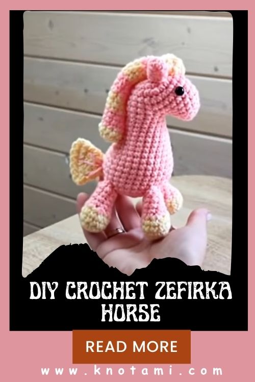 DIY Crochet Zefirka Horse Easy Amigurumi Pattern for Beginners