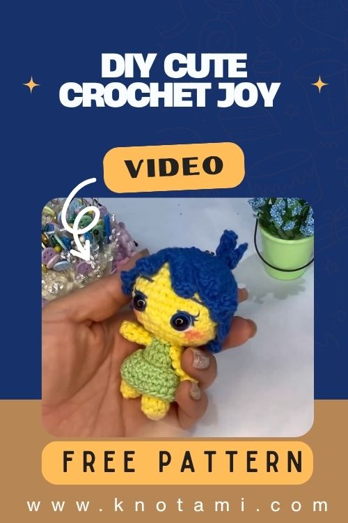 DIY Cute Crochet Joy Easy Amigurumi Toy Pattern for Beginners
