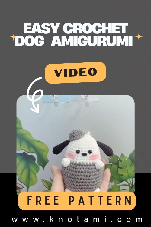 Easy Crochet Dog Cute Amigurumi Toy Pattern + Free