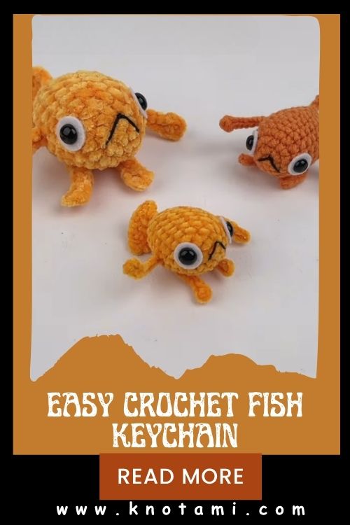 Easy Crochet Fish Keychain – Adorable Amigurumi  for Beginners