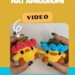 How to Crochet a Chicken Flower Hat Amigurumi Pattern