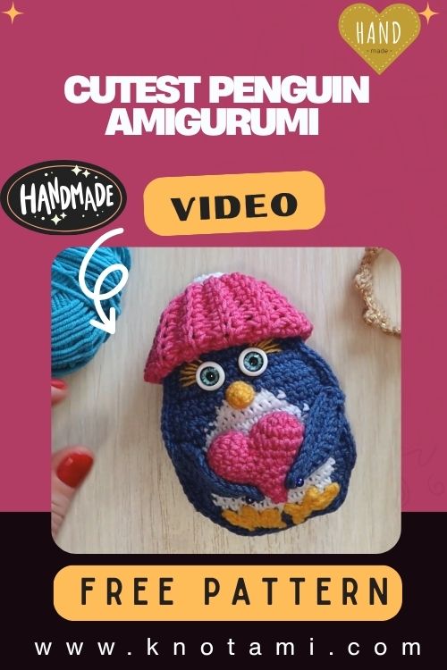 Crochet Cutest Penguin Amigurumi Pattern Toy