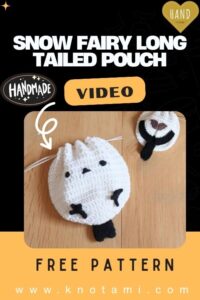Crochet Fairy Long Tailed Pouch Amigurumi Pattern