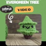 DIY Crochet Christmas Cheer Evergreen Tree Amigurumi Pattern