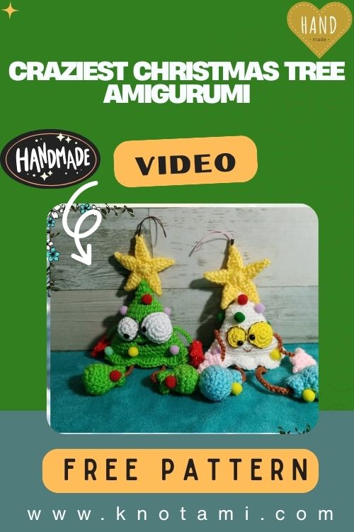 DIY Crochet Craziest Christmas Tree Amigurumi Pattern
