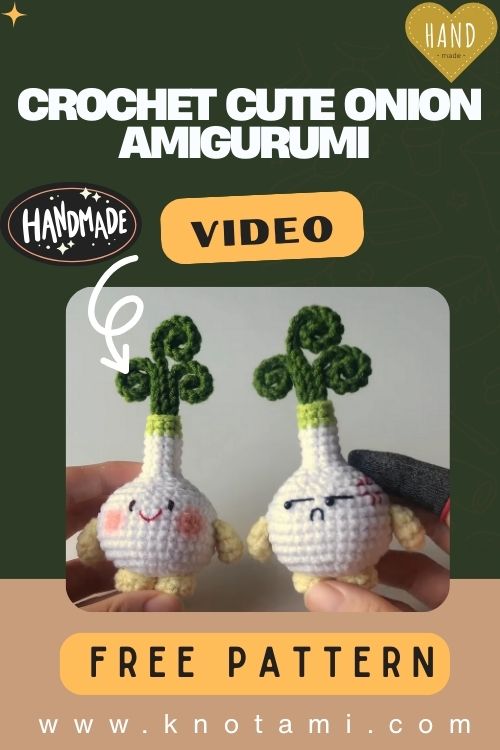 DIY Crochet Cute Onion Amigurumi Pattern