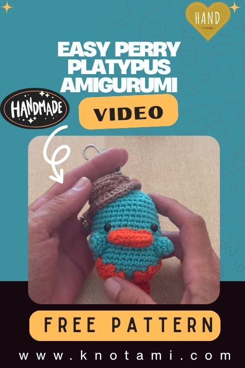DIY Crochet Easy Perry Platypus Amigurumi Pattern