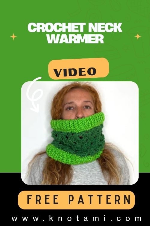 DIY Crochet Neck Warmer Quick & Easy Warm Pattern