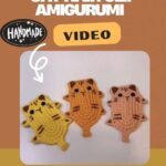 Easy Crochet Cat Hair Clip Amigurumi Pattern