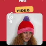 How to Crochet Winter Hat Cozy Pom-Pom Beanie Pattern
