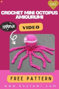 Free Crochet Octopus Amigurumi Pattern With Instructions