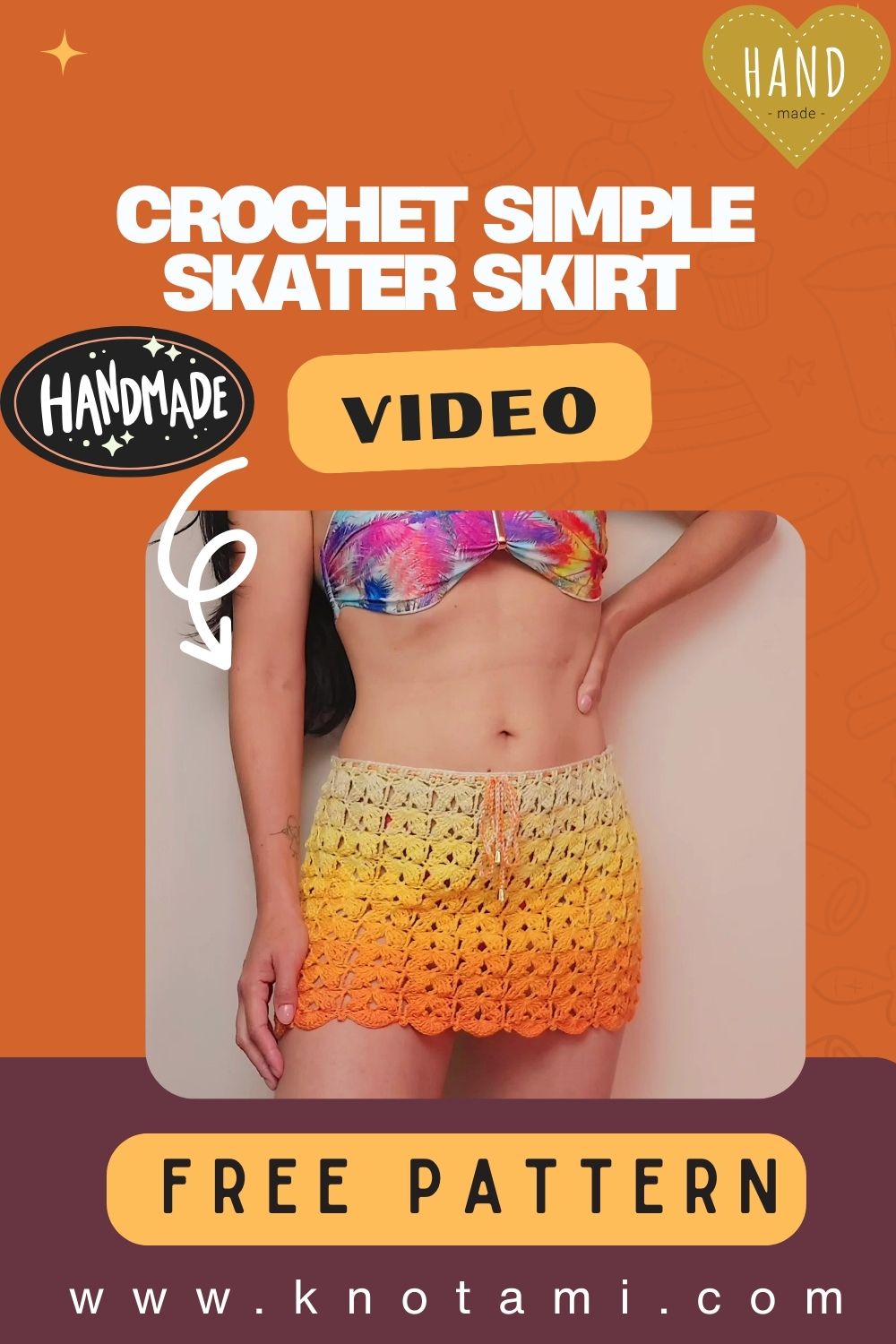 Perfect Crochet Simple Skater Skirt Pattern