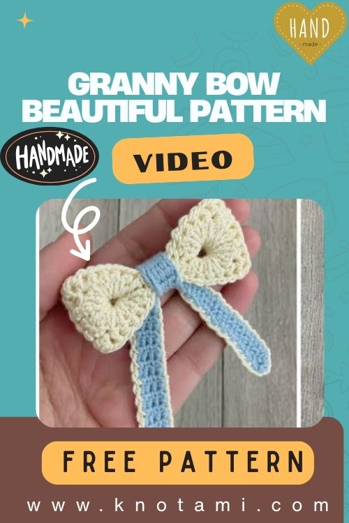 Easy & Stylish Crochet Granny Bow Beautiful Pattern
