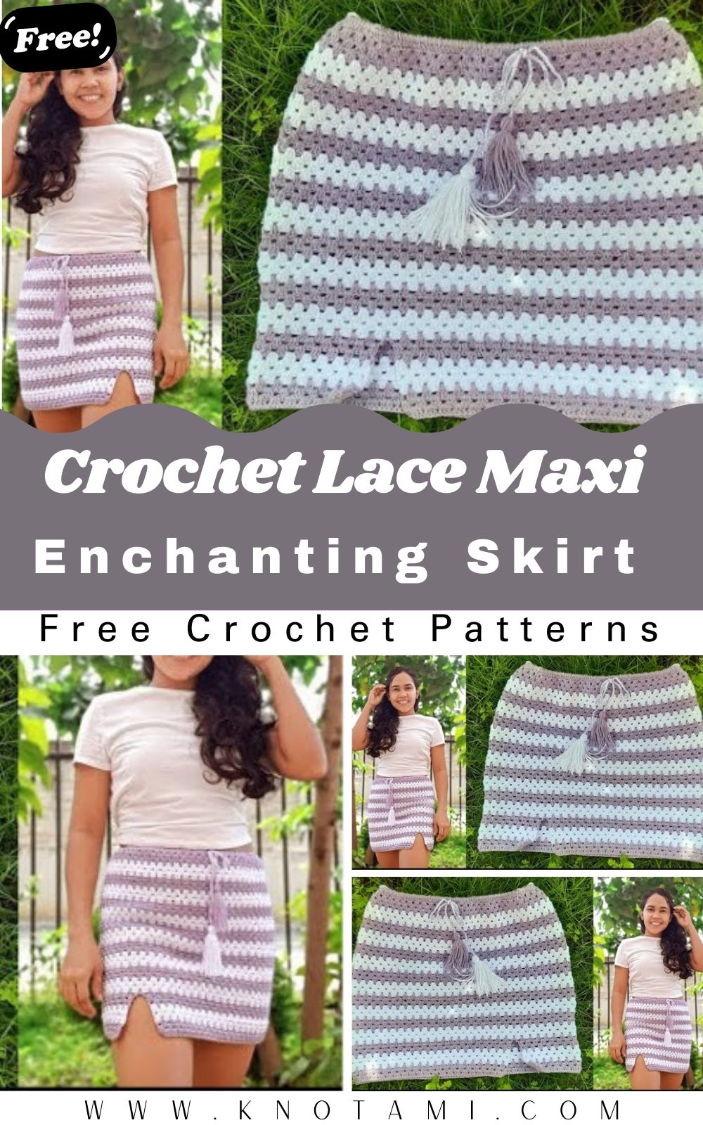 Enchanting Crochet Lace Maxi Skirt Pattern