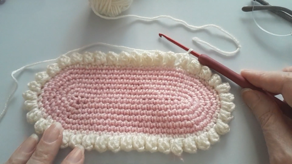 Adding the fleece-style trim