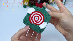 Crochet Christmas Candy Pouch Pattern Treats