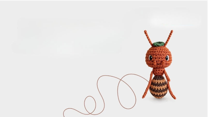 Easy Own Crochet Little Ant Amigurumi Pattern Toy (2)