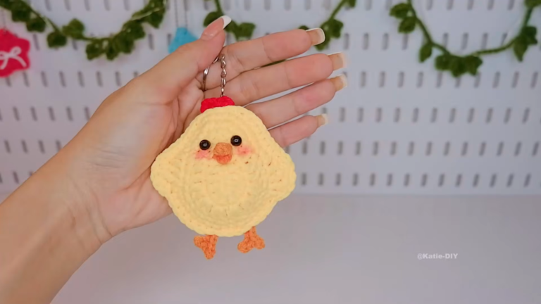 Perfect Crochet Chick Keychain Pattern for Easter Gifting